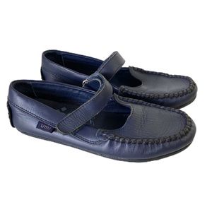UMI Leather Loafer Mary Jane Blue 31